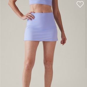 Athleta Tidal Swim Skirt - Swallowtail blue NWT